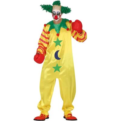 Costume de Clown Jaune Guirca Taille Large - Publicité Costume de Clown Jaune Guirca Taille Large - Publicité