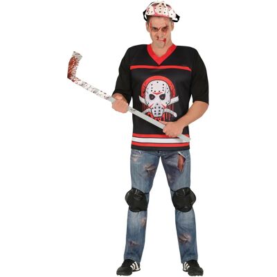 Fiestas Guirca - Costume Joueur de Hockey Assassin Taille 52-54 L - Costume Fiestas Guirca - Costume Joueur de Hockey Assassin Taille 52-54 L - Costume