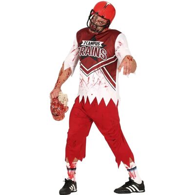 Déguisement de joueur de rugby zombie Guirca - Taille L Déguisement de joueur de rugby zombie Guirca - Taille L