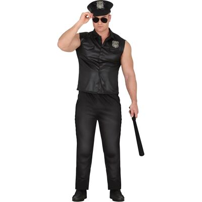Guirca Policjant kostium z krótkim rękawem 48-50 - Kostium Guirca Policjant kostium z krótkim rękawem 48-50 - Kostium