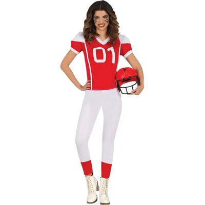 Disfraz de jugadora de rugby Guirca - Talla S Disfraz de jugadora de rugby Guirca - Talla S