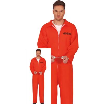 Déguisement de Prisonnier Guirca - Taille L 52-54 - Publicité Déguisement de Prisonnier Guirca - Taille L 52-54 - Publicité