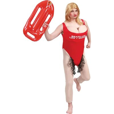 Costume de Sauveteur Humoristique pour Hommes - L - Publicité Costume de Sauveteur Humoristique pour Hommes - L - Publicité