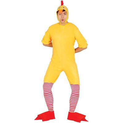 Déguisement Poulet Jaune DISFRAZZES pour Adultes - Costumes - Publicité Déguisement Poulet Jaune DISFRAZZES pour Adultes - Costumes - Publicité