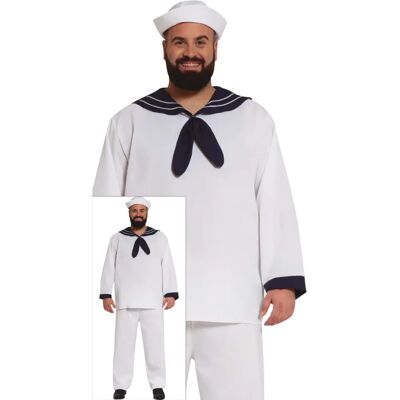 Costume marin Guirca - Blanc, L - Costume Costume marin Guirca - Blanc, L - Costume