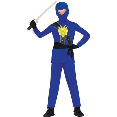 Guirca Kinderkostuum Blauw Ninja Krijger - XL Guirca Kinderkostuum Blauw Ninja Krijger - XL