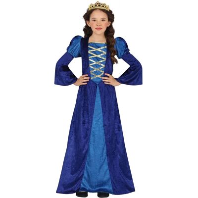 Guirca Blue Medieval Princess Costume for Girls Guirca Blue Medieval Princess Costume for Girls