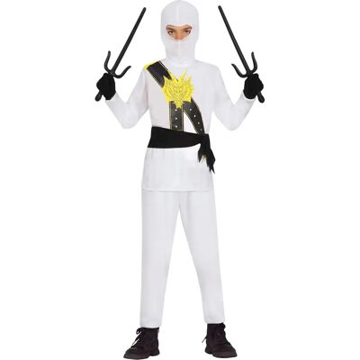 Barn ninja kostym Guirca - Vit - Storlek S - Kostym Barn ninja kostym Guirca - Vit - Storlek S - Kostym