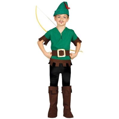 Déguisement de voleur des bois pour garçon - Robin Hood 5-6A - Publicité Déguisement de voleur des bois pour garçon - Robin Hood 5-6A - Publicité