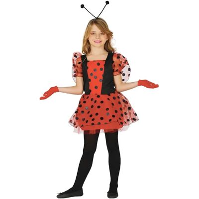 DISFRAZZES Costume Fille Coccinelle - 7-9 Ans - Publicité DISFRAZZES Costume Fille Coccinelle - 7-9 Ans - Publicité