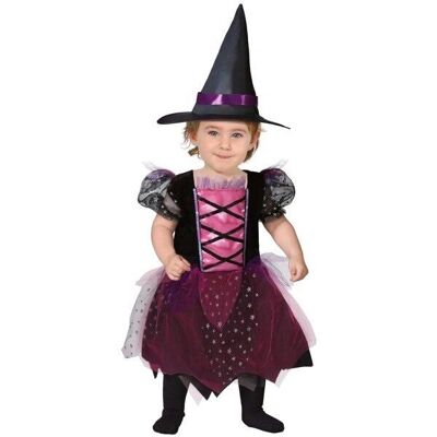 DISFRAZZES Baby Hexenkostüm Pink Schwarz 6-12M - Kostüm DISFRAZZES Baby Hexenkostüm Pink Schwarz 6-12M - Kostüm