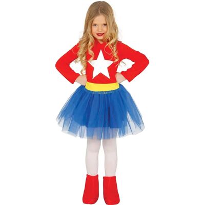 Costume Wonder Woman per bambina con tutù - Costumi Costume Wonder Woman per bambina con tutù - Costumi