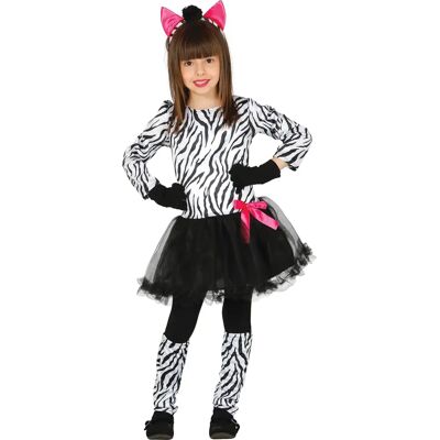 Guirca Zebra Jelmez Gyerekeknek - 7-9 Éves Guirca Zebra Jelmez Gyerekeknek - 7-9 Éves