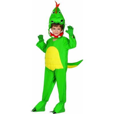 Déguisement Enfant Dinosaure Vert - 7-9 Ans Déguisement Enfant Dinosaure Vert - 7-9 Ans