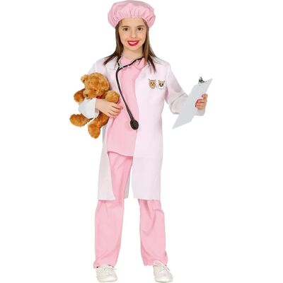 Meisjes dierenarts kostuum Roze - 3-4 jaar - Carnaval & Feest Meisjes dierenarts kostuum Roze - 3-4 jaar - Carnaval & Feest