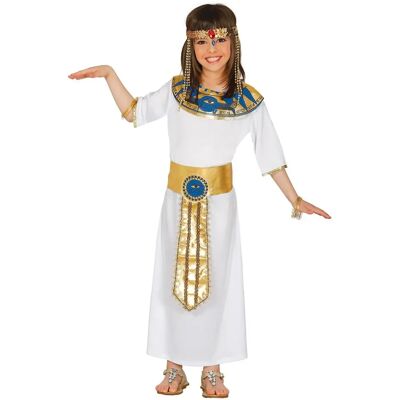 Meisje Egyptische Farao Kostuum - Jurk, Halsband, Riem Meisje Egyptische Farao Kostuum - Jurk, Halsband, Riem