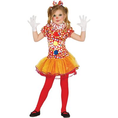 Costume de clown multicolore avec tutu - Costumes Costume de clown multicolore avec tutu - Costumes