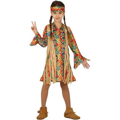 Guirca Meisje Hippie Kostuum - Bloemenvest Guirca Meisje Hippie Kostuum - Bloemenvest