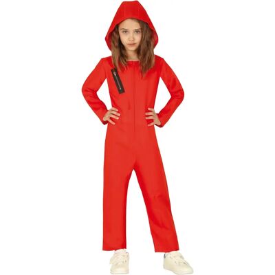 Fantasia infantil de ladrão vermelho - 5-6 anos Fantasia infantil de ladrão vermelho - 5-6 anos
