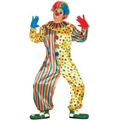 Fiestas Guirca - Déguisement Clown Adulte 46-48 Fiestas Guirca - Déguisement Clown Adulte 46-48