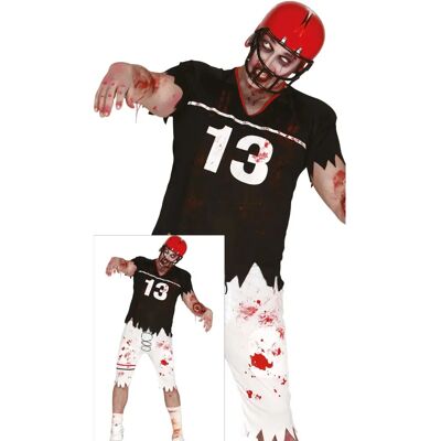 Fiestas Guirca - Zombie Kostüm XL 54-56 - Quarterback-Kostüm Fiestas Guirca - Zombie Kostüm XL 54-56 - Quarterback-Kostüm