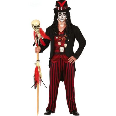Fiestas Guirca - Voodoo sjamaan kostuum voor volwassenen maat XL - Kostuum Fiestas Guirca - Voodoo sjamaan kostuum voor volwassenen maat XL - Kostuum