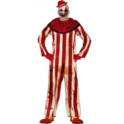 Fiestas Guirca - Clown A Strisce - XL 54-56 - Kostium Fiestas Guirca - Clown A Strisce - XL 54-56 - Kostium