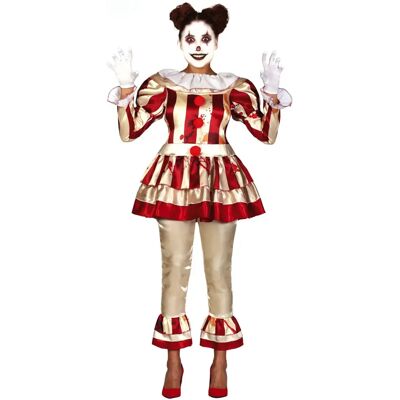Fiestas Guirca - Costume Clown A Righe XL - Costumes Fiestas Guirca - Costume Clown A Righe XL - Costumes