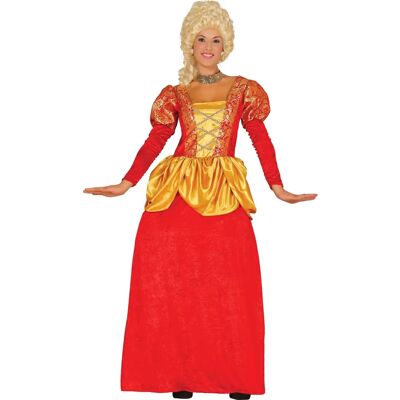 Guirca Röd och Guld Barock Kostym för Vuxna Guirca Röd och Guld Barock Kostym för Vuxna