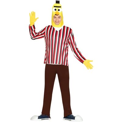 Fiestas Guirca - Costume Bert Pupazzo Jaune - Personnage de Sesame Street Fiestas Guirca - Costume Bert Pupazzo Jaune - Personnage de Sesame Street