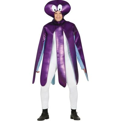 Déguisement de poulpe violet pour adultes - Costumes Déguisement de poulpe violet pour adultes - Costumes