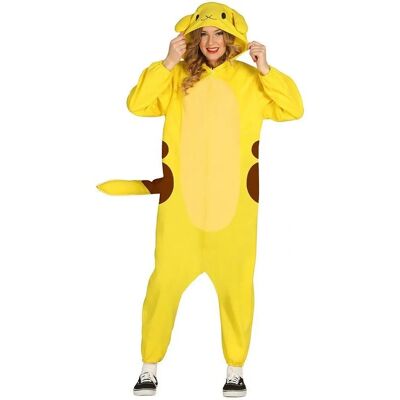 Costume de Chinchilla Jaune - Électrique, Taille Unique - Costume - Publicité Costume de Chinchilla Jaune - Électrique, Taille Unique - Costume - Publicité