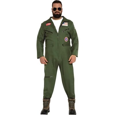 Déguisement de Pilote Militaire DISFRAZZES - M Déguisement de Pilote Militaire DISFRAZZES - M