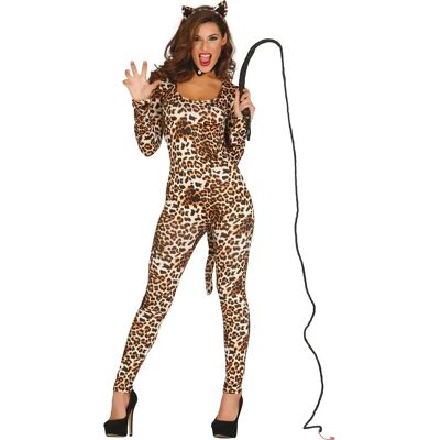 Fantasia de mulher leopardo - S/M - Fantasia Fantasia de mulher leopardo - S/M - Fantasia
