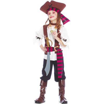 Strój pirata dla dziewczynki DISFRAZZES - Rozmiar 5-6 lat Strój pirata dla dziewczynki DISFRAZZES - Rozmiar 5-6 lat