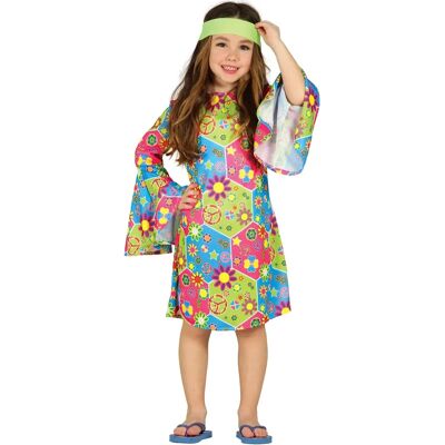 Déguisement Hippie pour Fille Guirca - Enfant Fleurs - 3/4 Ans Déguisement Hippie pour Fille Guirca - Enfant Fleurs - 3/4 Ans