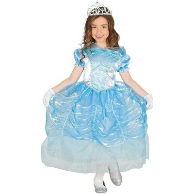 Fiestas Guirca - Costumedella Principessa Blu 7-9 Anni Fiestas Guirca - Costumedella Principessa Blu 7-9 Anni
