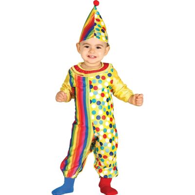Guirca Baby Clown Costume – 12-24 months - Clown Costume Guirca Baby Clown Costume – 12-24 months - Clown Costume