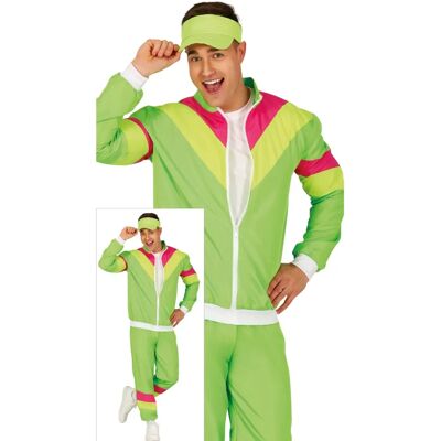 Nike Modell Neongrön Träningsdräkt för Herrar - Tracksuit Nike Modell Neongrön Träningsdräkt för Herrar - Tracksuit