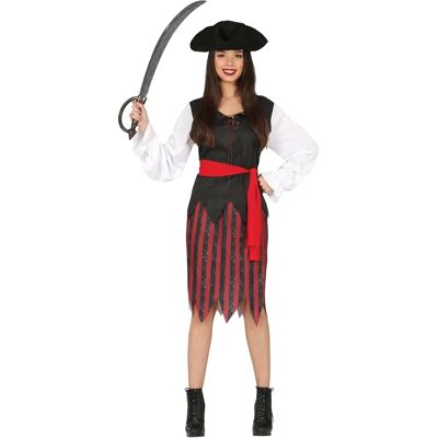 Costume da Pirata Guirca per Donna - Taglia L - Costumi Costume da Pirata Guirca per Donna - Taglia L - Costumi
