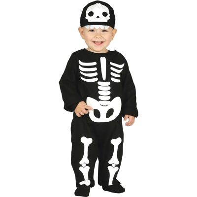 Disfraz de esqueleto para niños Guirca 18-24 meses Disfraz de esqueleto para niños Guirca 18-24 meses