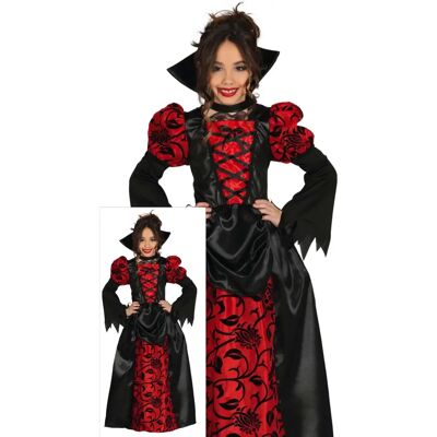 Lacey Wigs Noble Comtesse Vampire Costume - Halloween Costume - 7-9 Years Lacey Wigs Noble Comtesse Vampire Costume - Halloween Costume - 7-9 Years