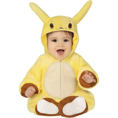 Elektrické žluté dětské Pikachu kostým - My Other Me - 12-18 měsíců Elektrické žluté dětské Pikachu kostým - My Other Me - 12-18 měsíců
