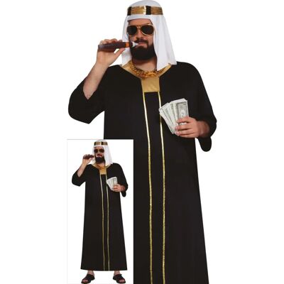 Fiestas Guirca - Costume Homme Cheikh Pétrolier - XL - Publicité Fiestas Guirca - Costume Homme Cheikh Pétrolier - XL - Publicité