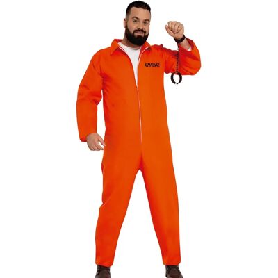 Disfraz de Prisionero Adulto XL - La Casa de Papel Disfraz de Prisionero Adulto XL - La Casa de Papel