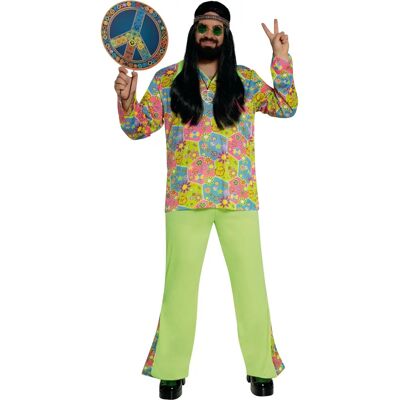 My Other Me Disfraz hippie verde XL - Disfraz My Other Me Disfraz hippie verde XL - Disfraz