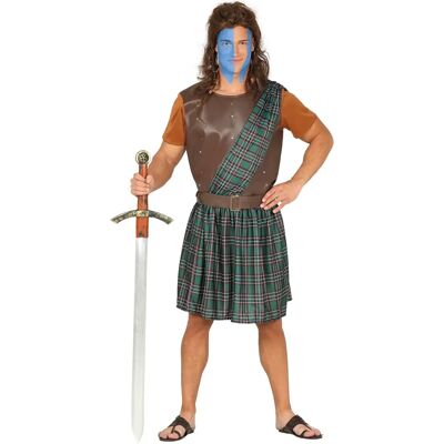 My Other Me Costume écossais pour hommes vert et marron - Publicité My Other Me Costume écossais pour hommes vert et marron - Publicité