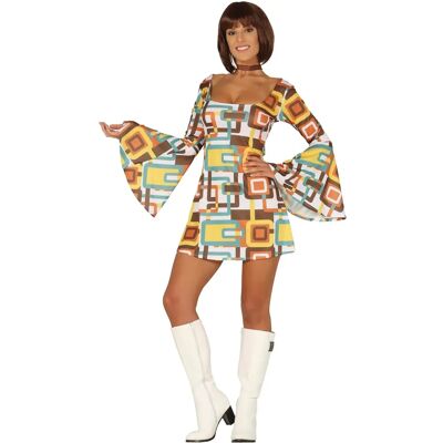 Robe Disco Géométrique My Other Me L - Robe Disco - Publicité Robe Disco Géométrique My Other Me L - Robe Disco - Publicité