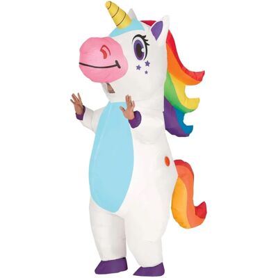 Déguisement d'unicorn gonflable Boland - Costumes - Publicité Déguisement d'unicorn gonflable Boland - Costumes - Publicité
