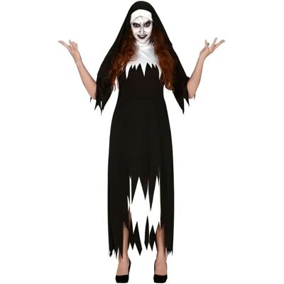 Guirca Zombie Nonne Kostym L - Halloween & Karneval Guirca Zombie Nonne Kostym L - Halloween & Karneval